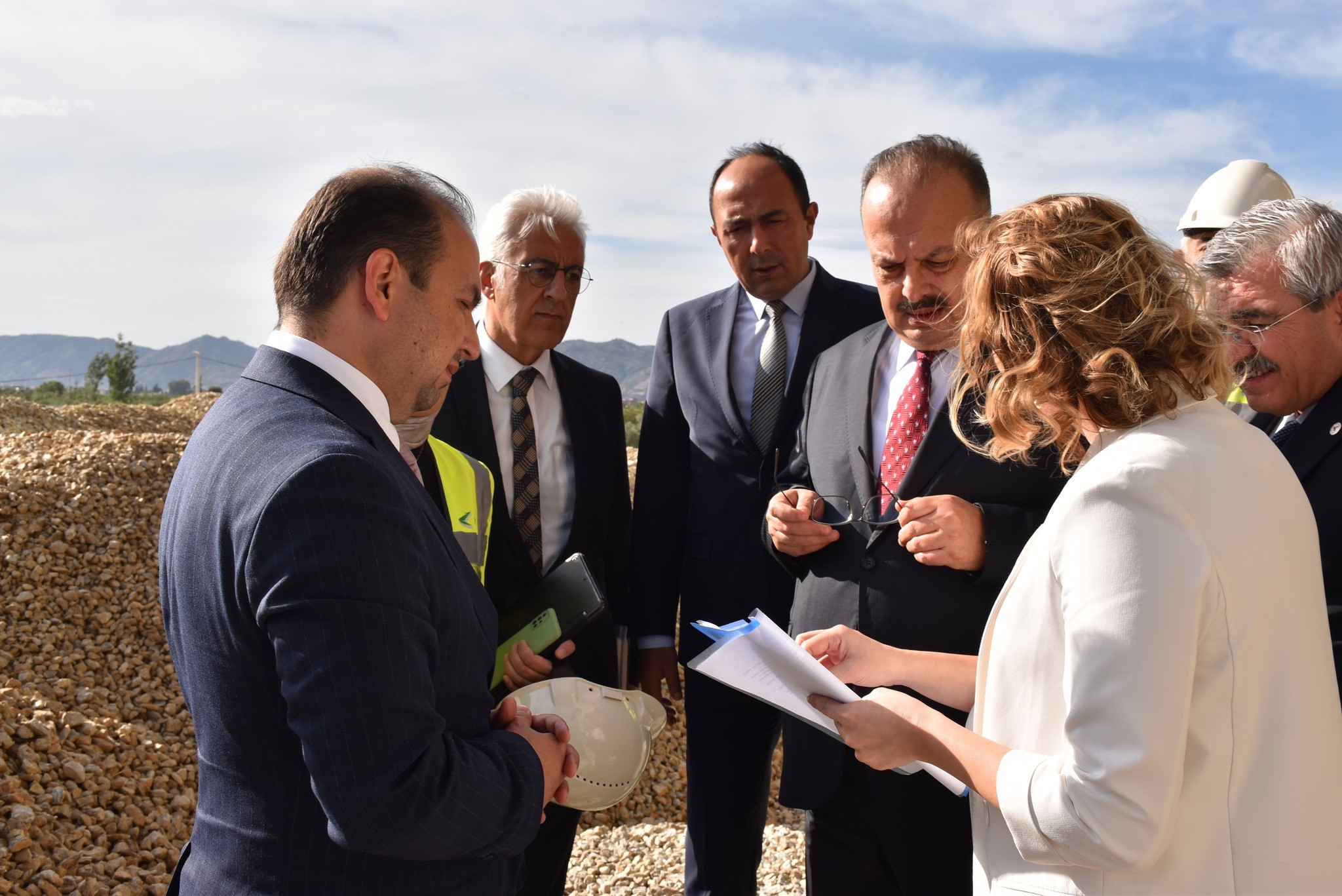 Aydın Şehir Hastanesi inşaatı incelemeleri