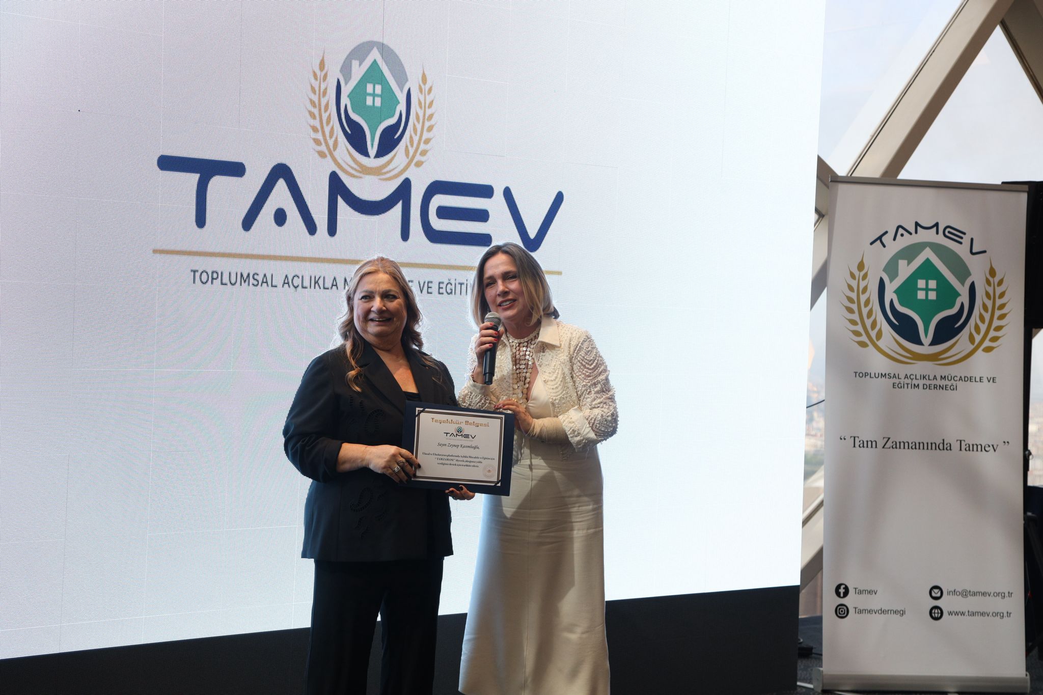 TAMEV’in Teşekkür günü etkinliği gönülleri buluşturdu