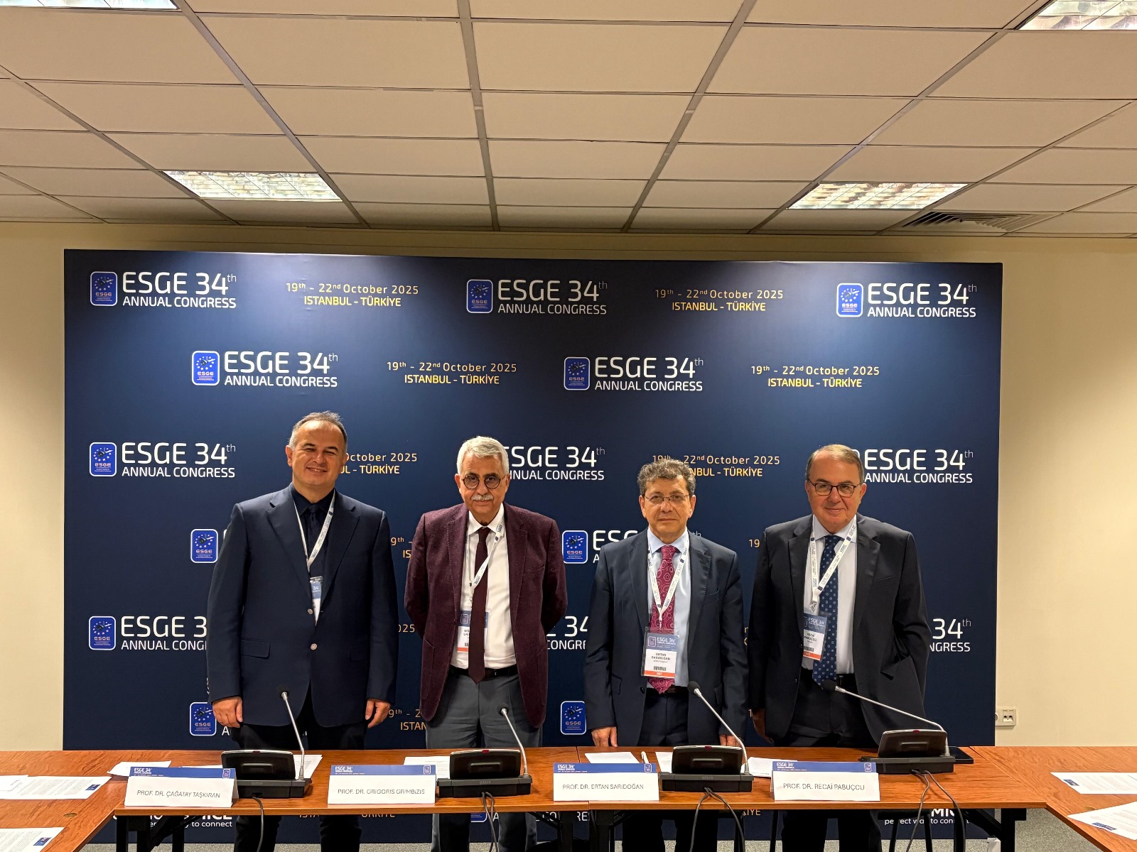 İstanbul’da 34. ESGE Kongresi rekor katılımla yapıldı